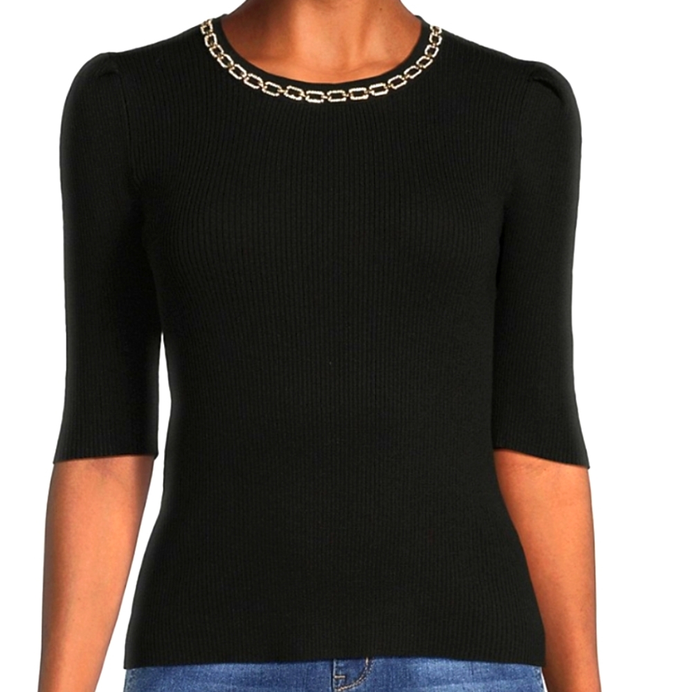 Ribbed Black Shirt